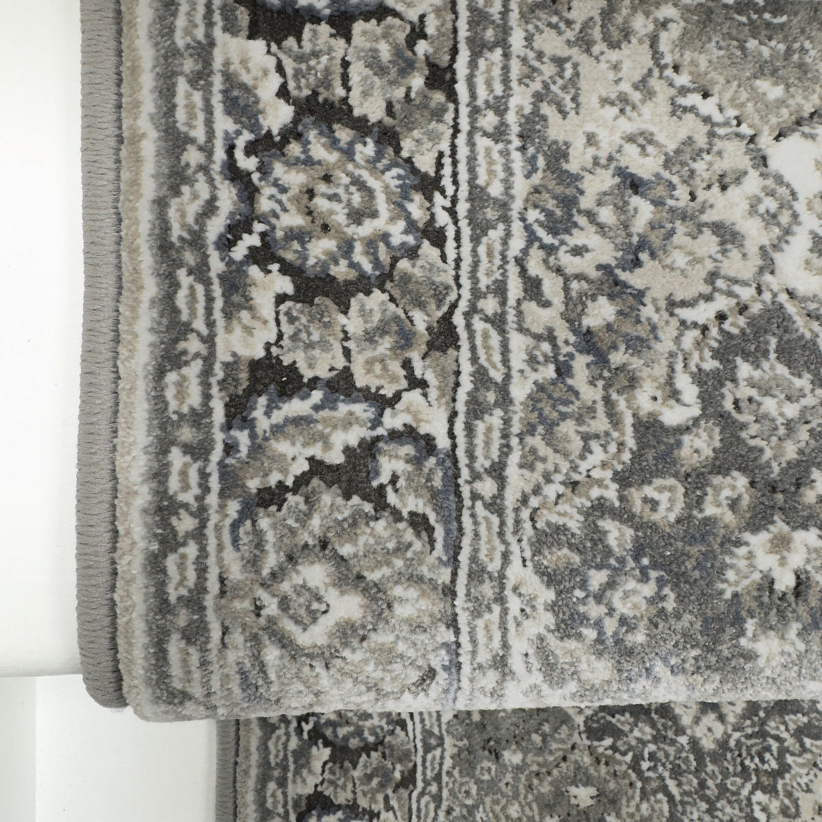 Clearwater Chalk Gunmetal Stair Runner
