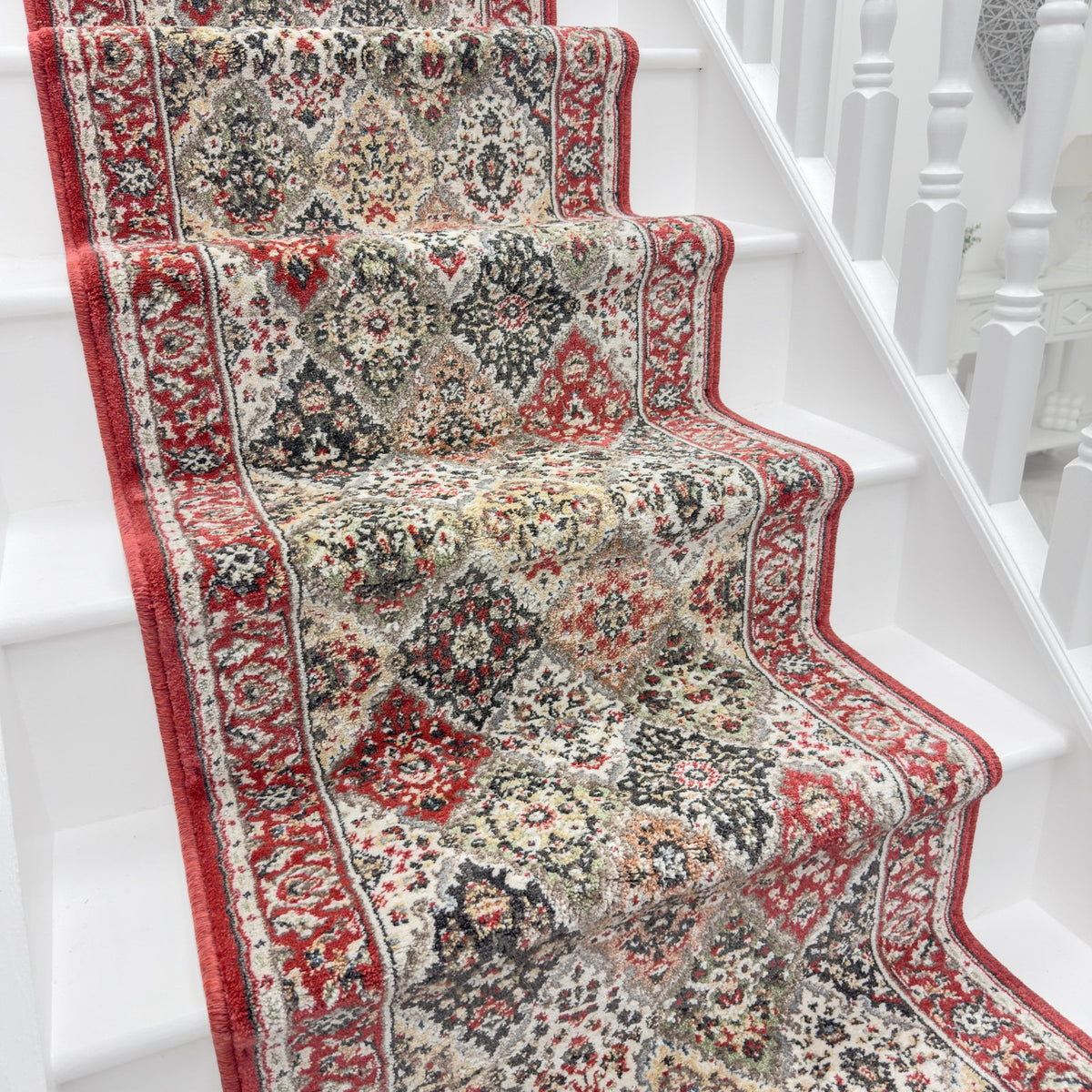 Heirloom Cinnabar Multi Stair Runner