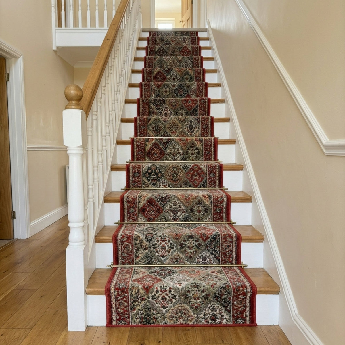 Heirloom Cinnabar Multi Stair Runner