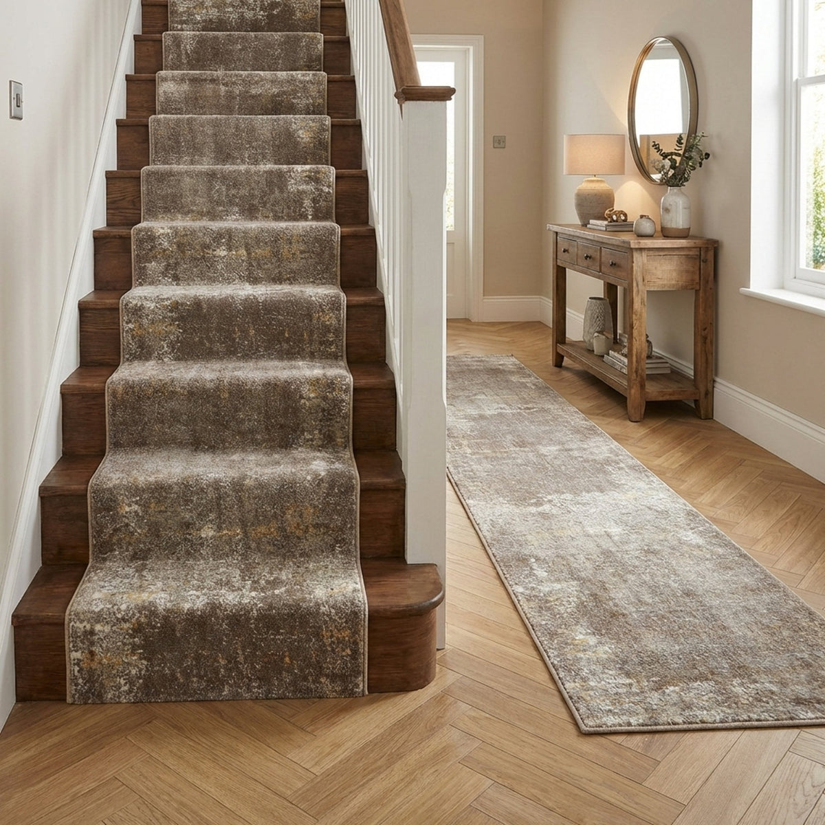 Pumice Shell Stair Runner