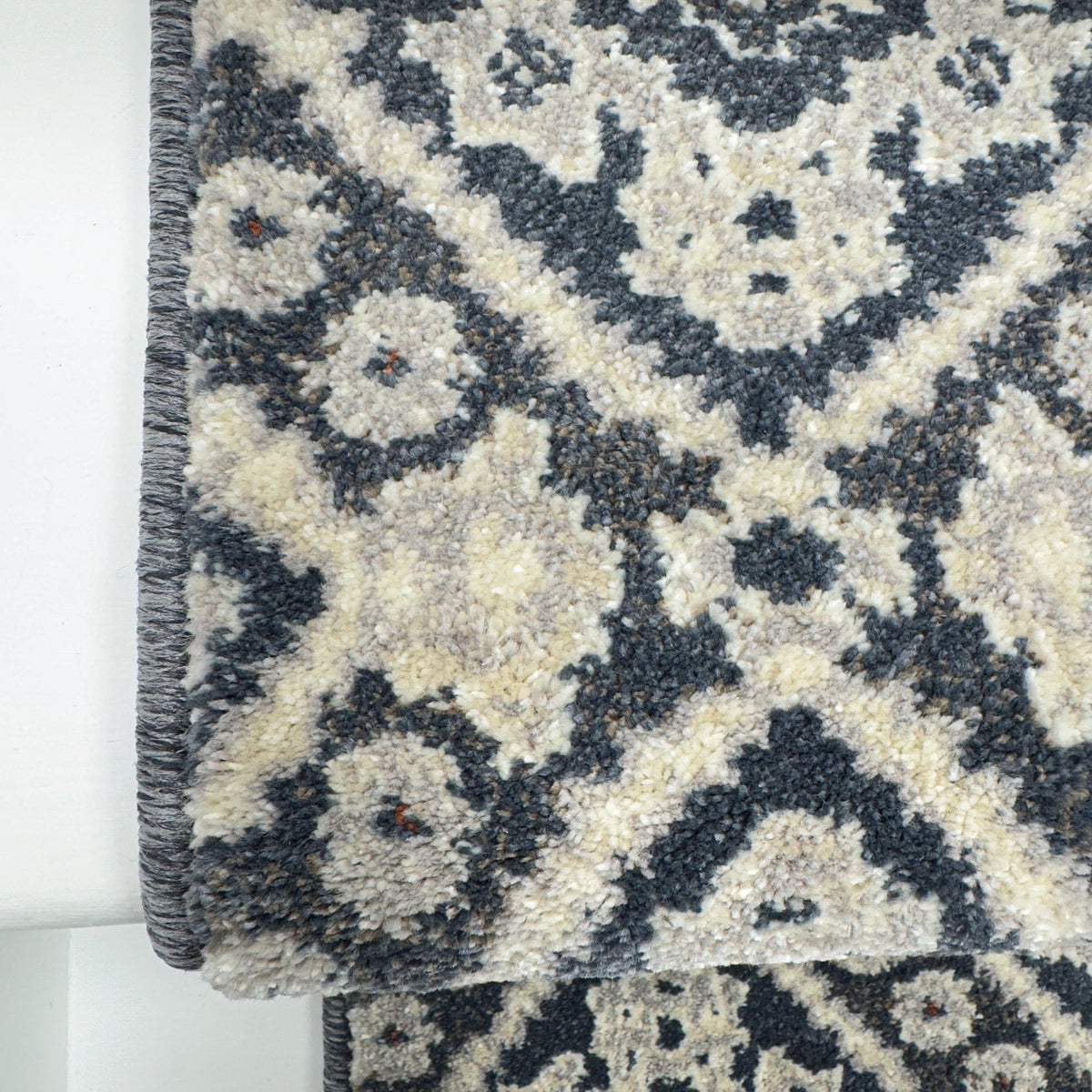 Montville Vintage Blue Latte Stair Runner