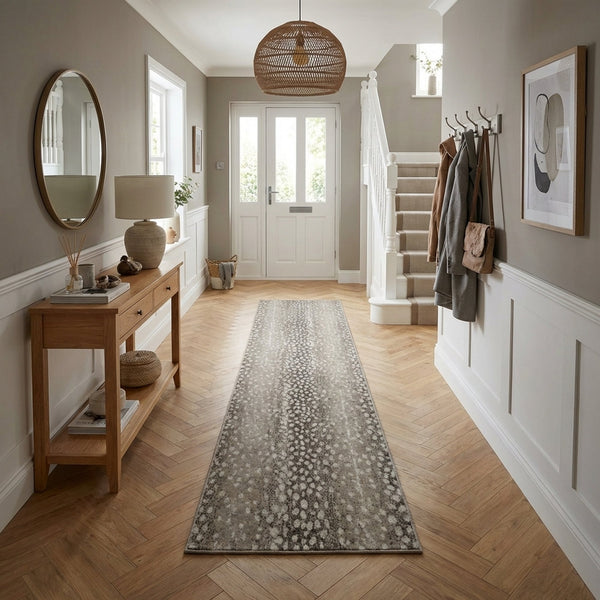 Adore Greige Whitecap Hall Runner