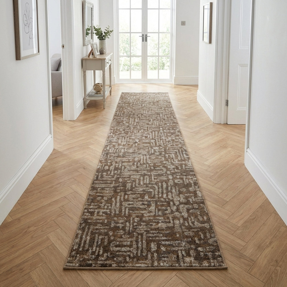 Adore Tile Greige Hall Runner