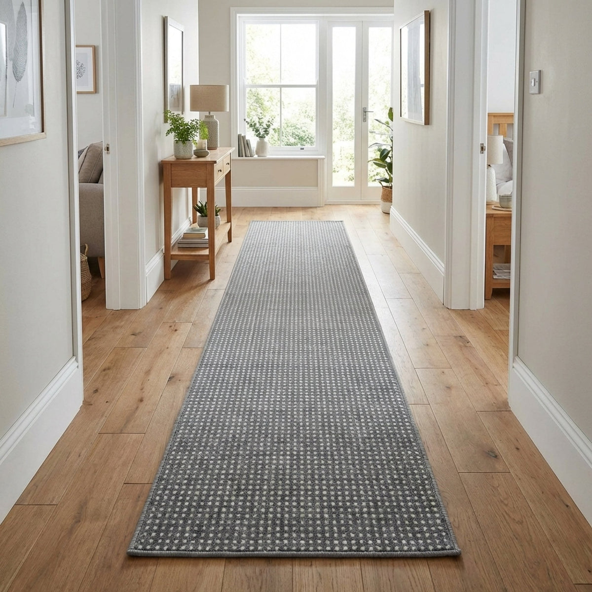 Canyon Gravel Cement Hall Runner
