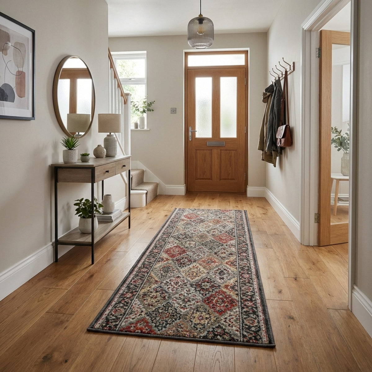 Heirloom Abbey Multi Rug Runner