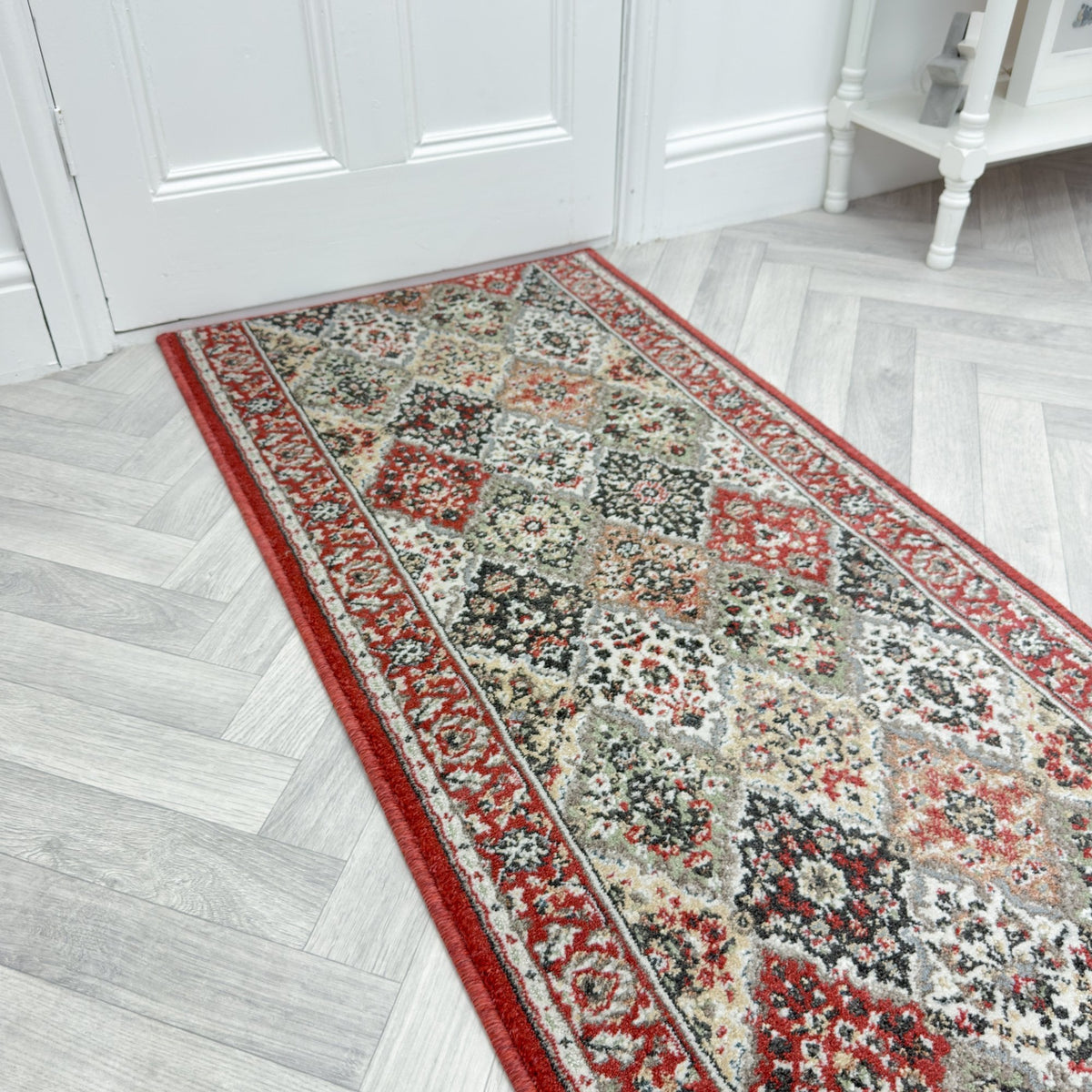 Heirloom Cinnabar Multi Hall Runner