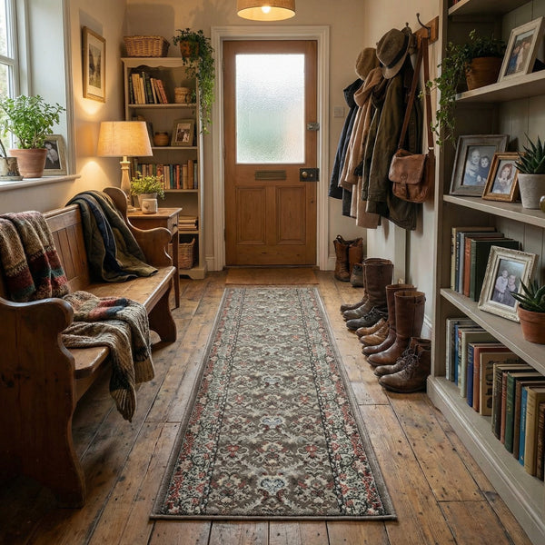 Heirloom Tan/Navajo White Rug Runner