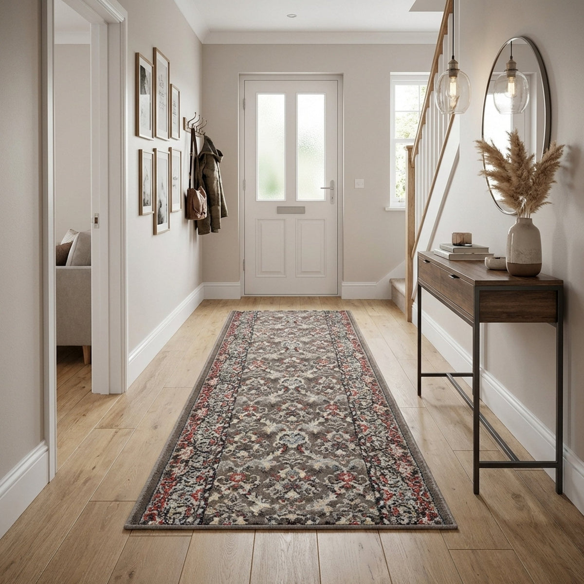 Heirloom Tan/Navajo White Rug Runner