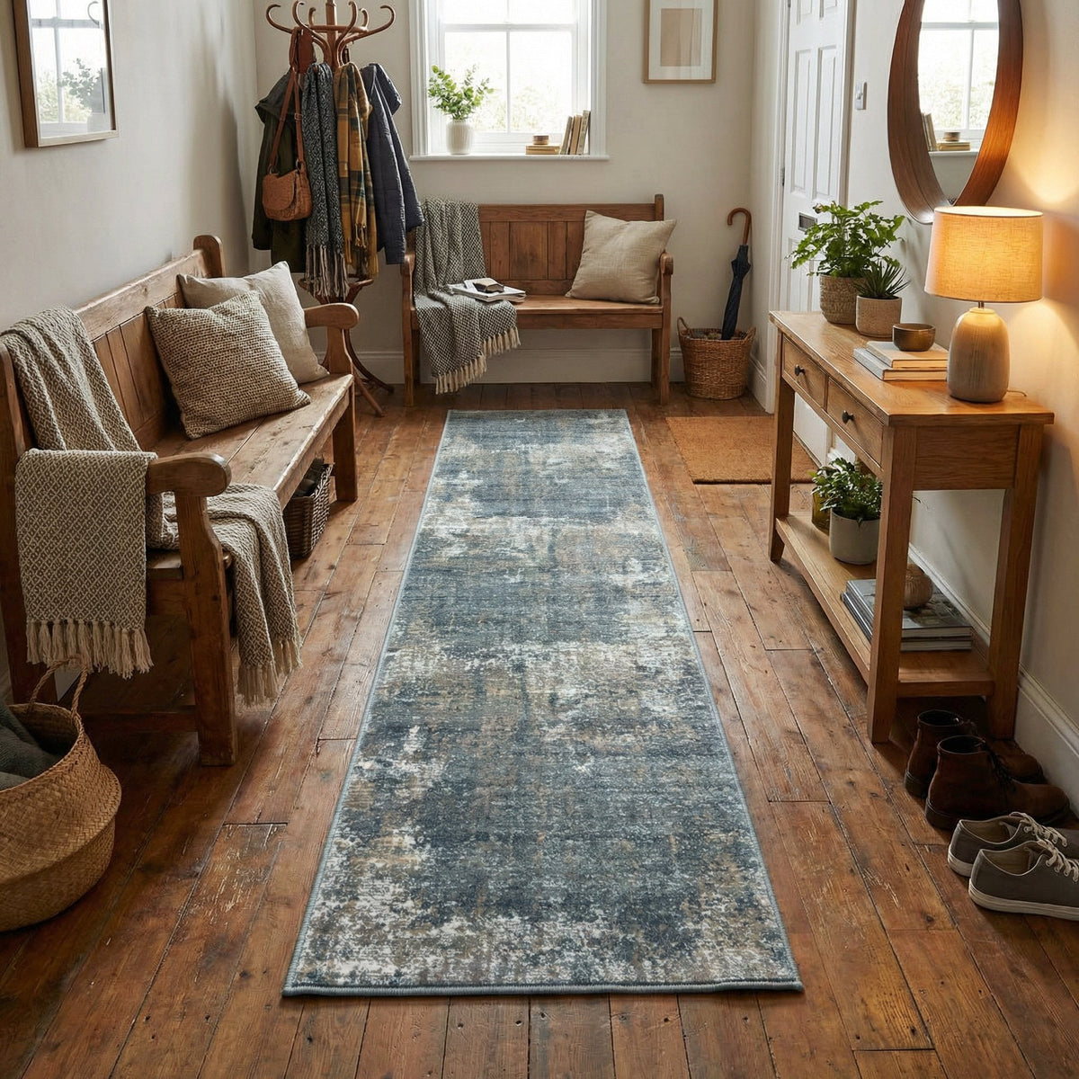 Landscape Fion Harbor Salt Rug Runner
