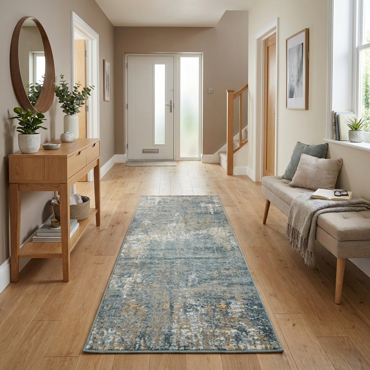 Landscape Fion Harbor Salt Rug Runner