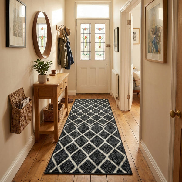 Milan Castle Ebony Hall Runner