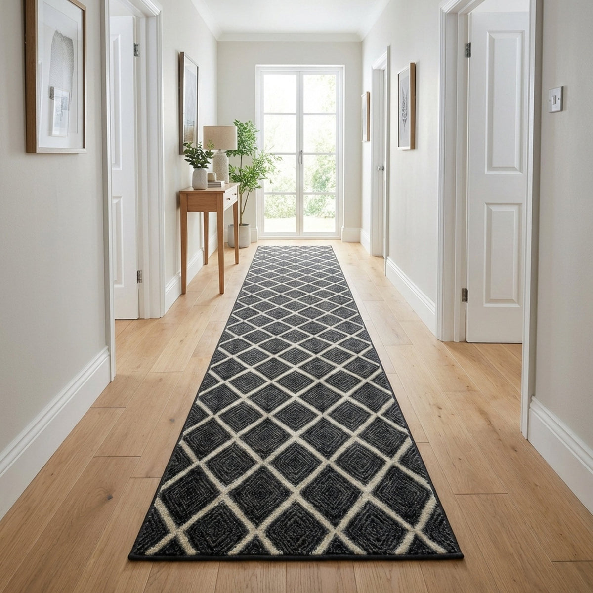 Milan Castle Ebony Hall Runner