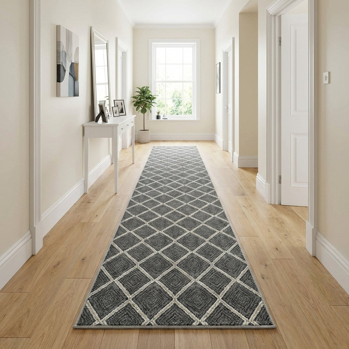 Milan Sterling Birch Rug Runner