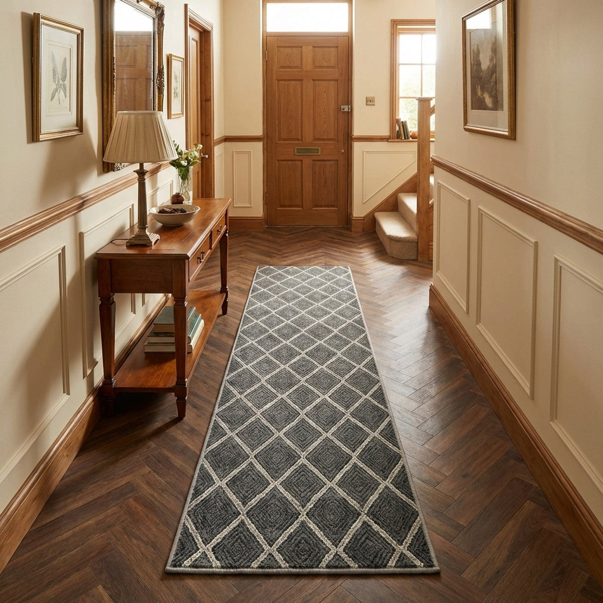 Milan Sterling Birch Rug Runner