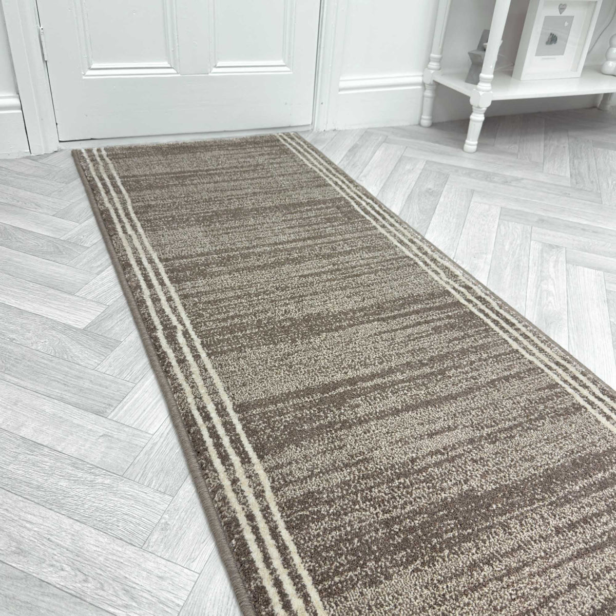 Montville Dylan Latte Alabaster Hall Runner
