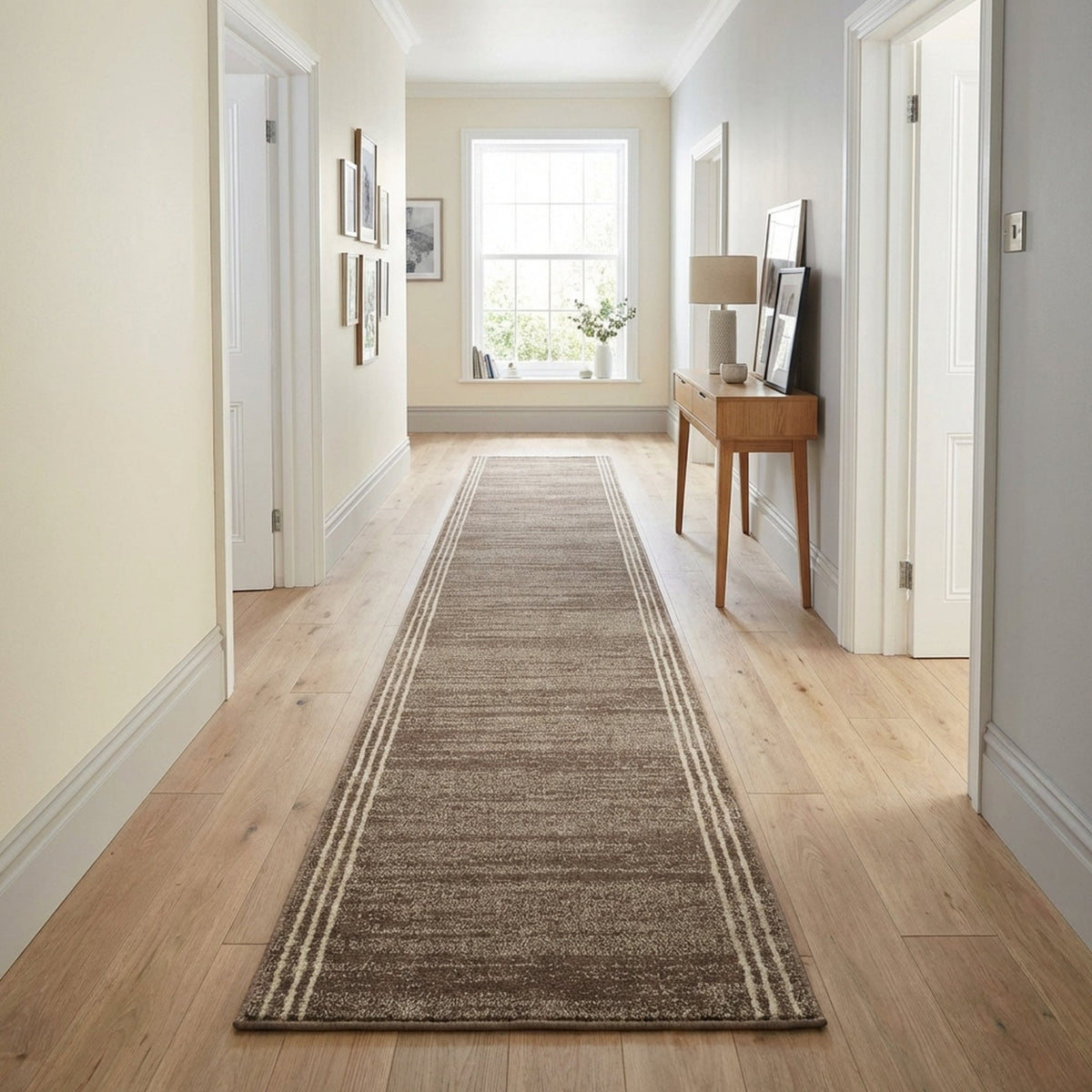 Montville Dylan Latte Alabaster Hall Runner