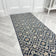 Montville Vintage Blue Latte Hall Runner - 1ft / 2ft 8in