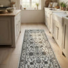 Adore Whitecap Greige Kitchen Runner