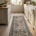 Heirloom Abbey Multi Kitchen Runner - 1ft / 2ft 2in