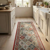 Heirloom Cinnabar Multi Kitchen Runner
