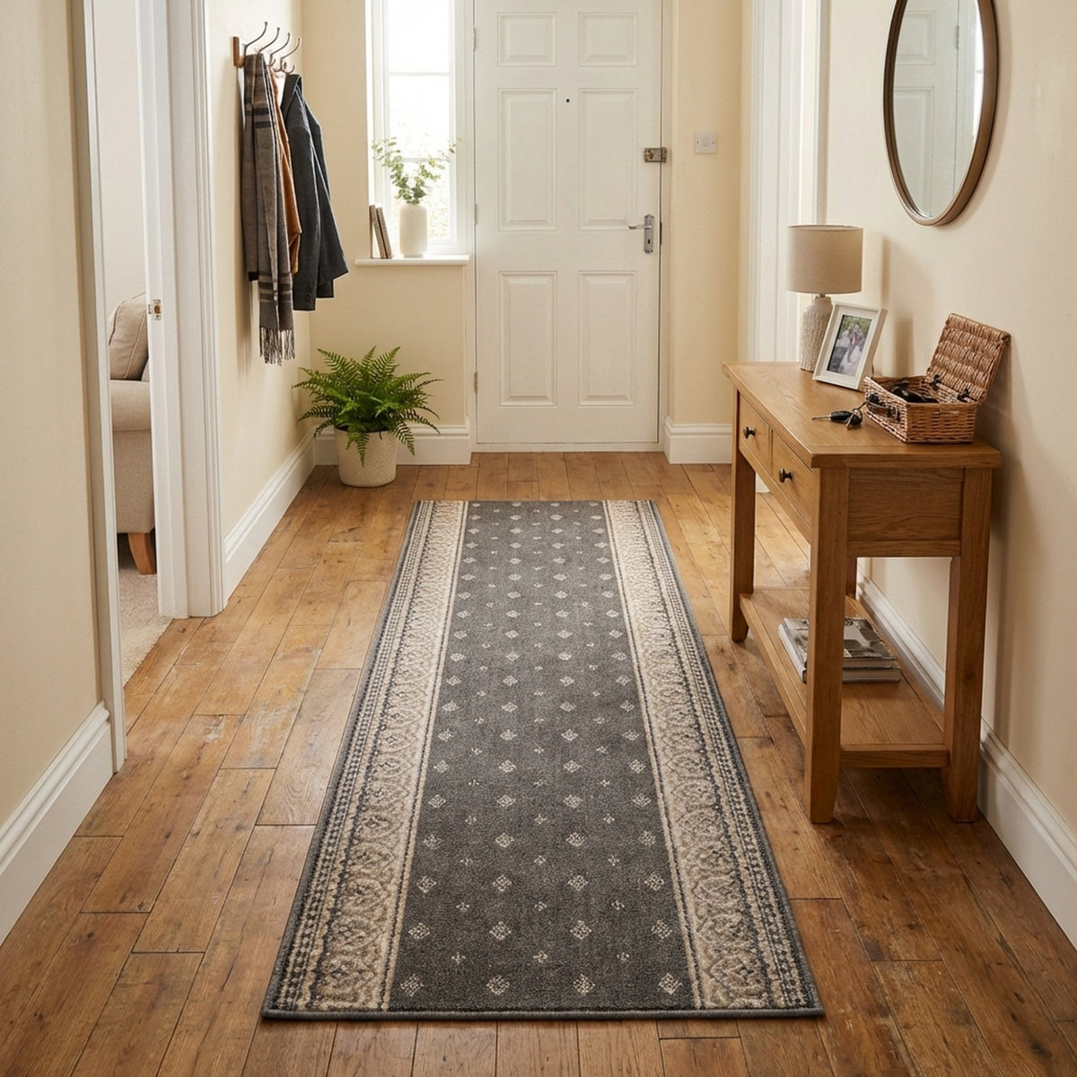 Clearwater Dove Oyster Rug Runner