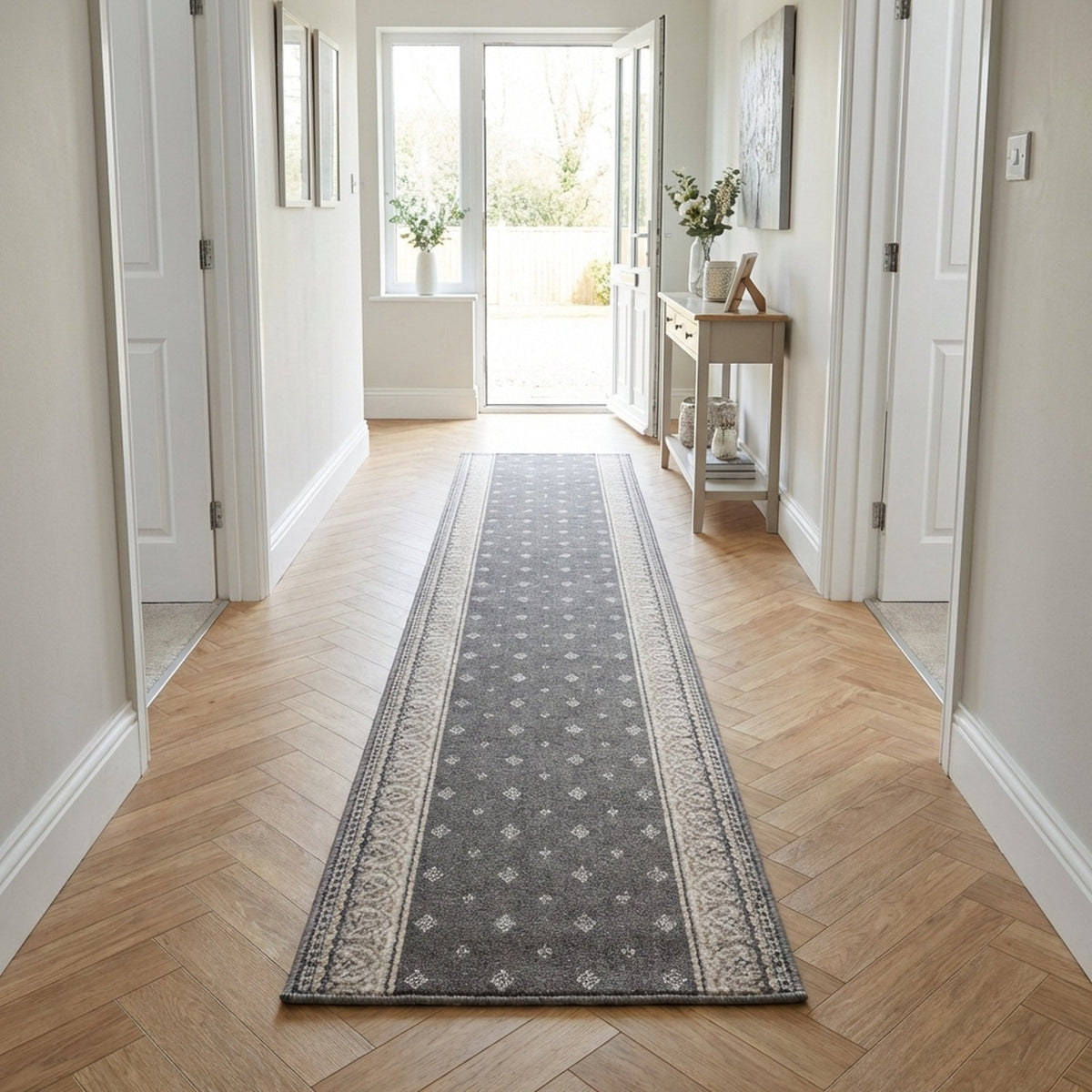 Clearwater Dove Oyster Rug Runner