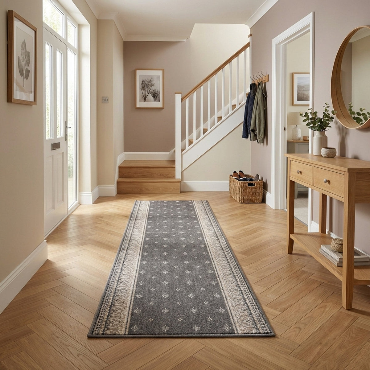 Clearwater Dove Oyster Rug Runner