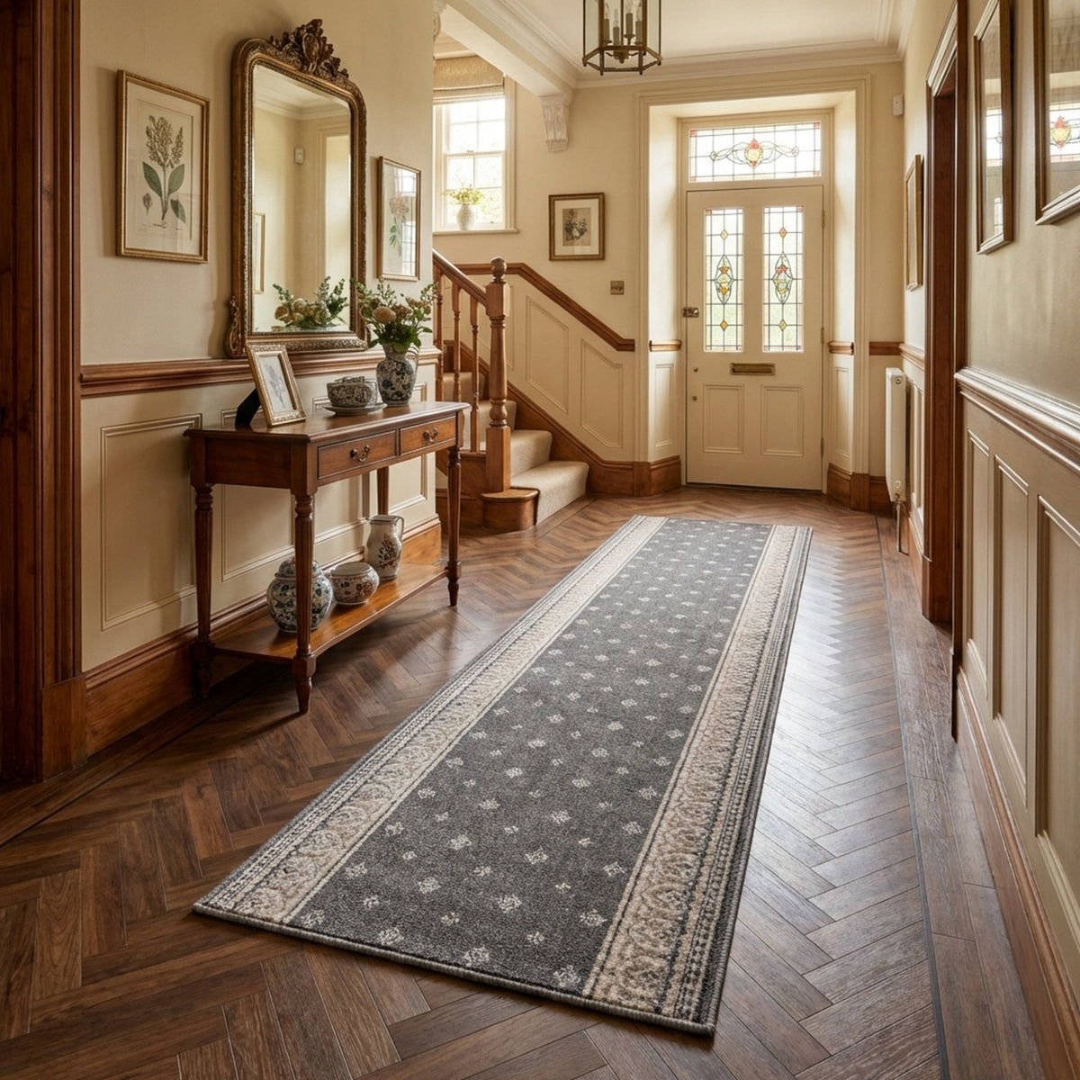 Clearwater Dove Oyster Rug Runner