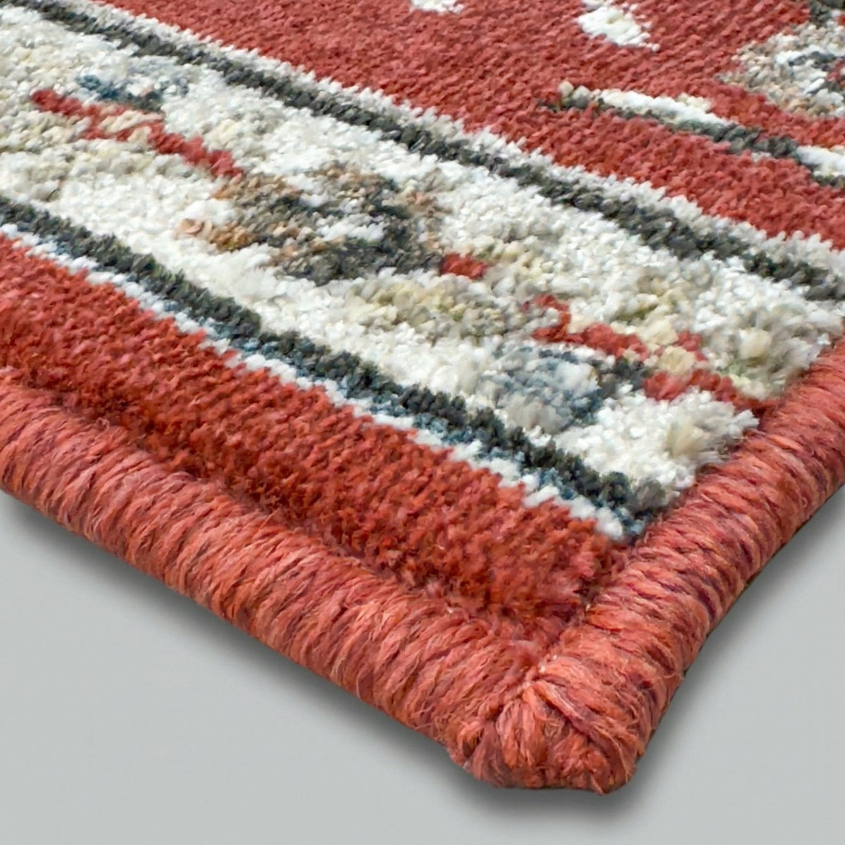 Heirloom Dorothea Cinnabar Navajo White Hall Runner