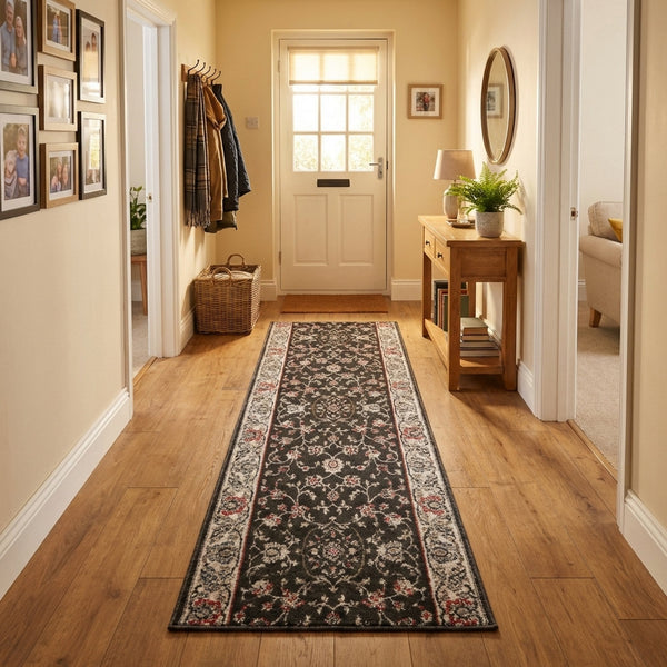 Heirloom Rockland Abbey Navajo White Hall Runner