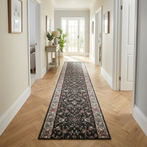 Heirloom Rockland Abbey Navajo White Hall Runner