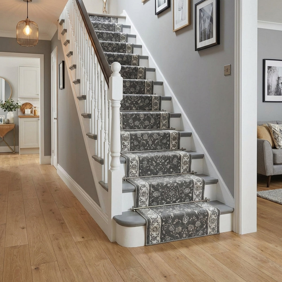 Clearwater Dove Stair Runner