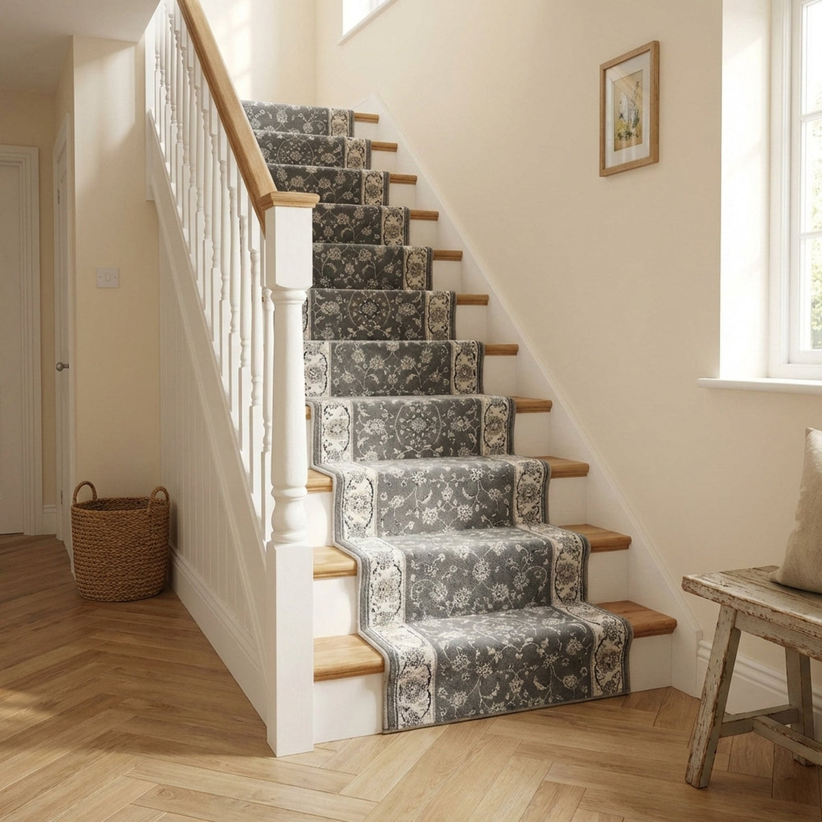 Clearwater Dove Stair Runner