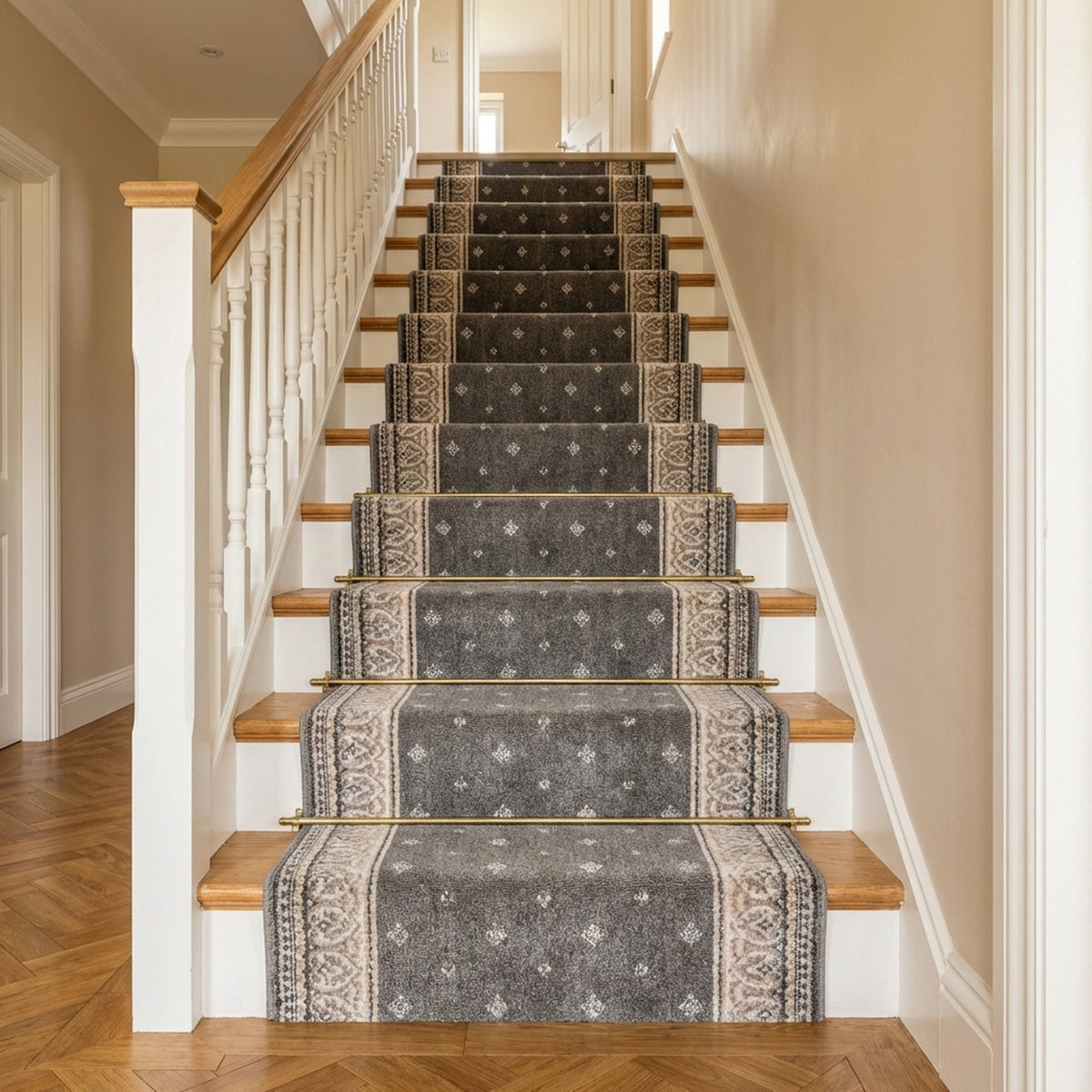 Clearwater Dove Oyster Stair Runner