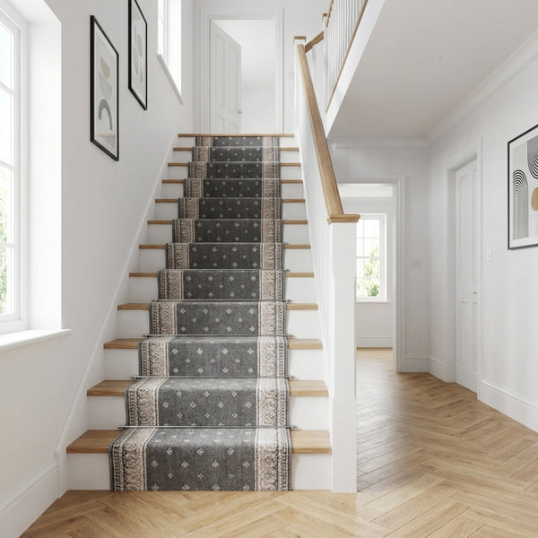 Clearwater Dove Oyster Stair Runner