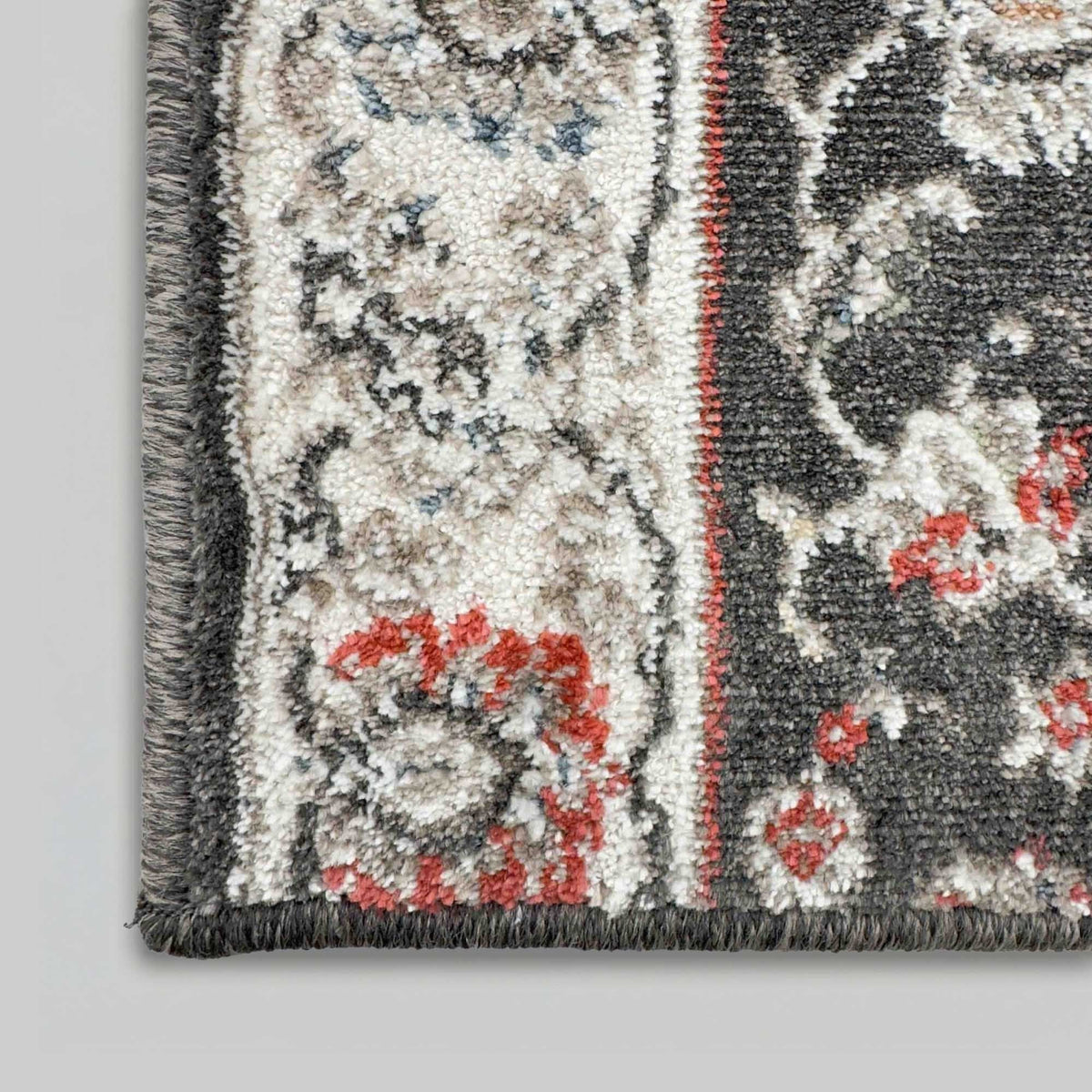 Heirloom Rockland Abbey Navajo White Stair Runner