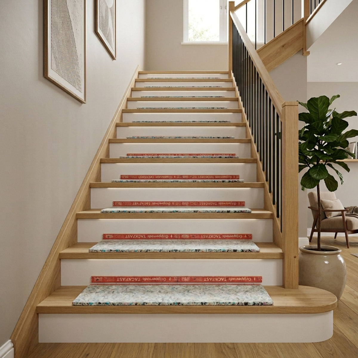 Stair Runner Underlay and Gripper Pack