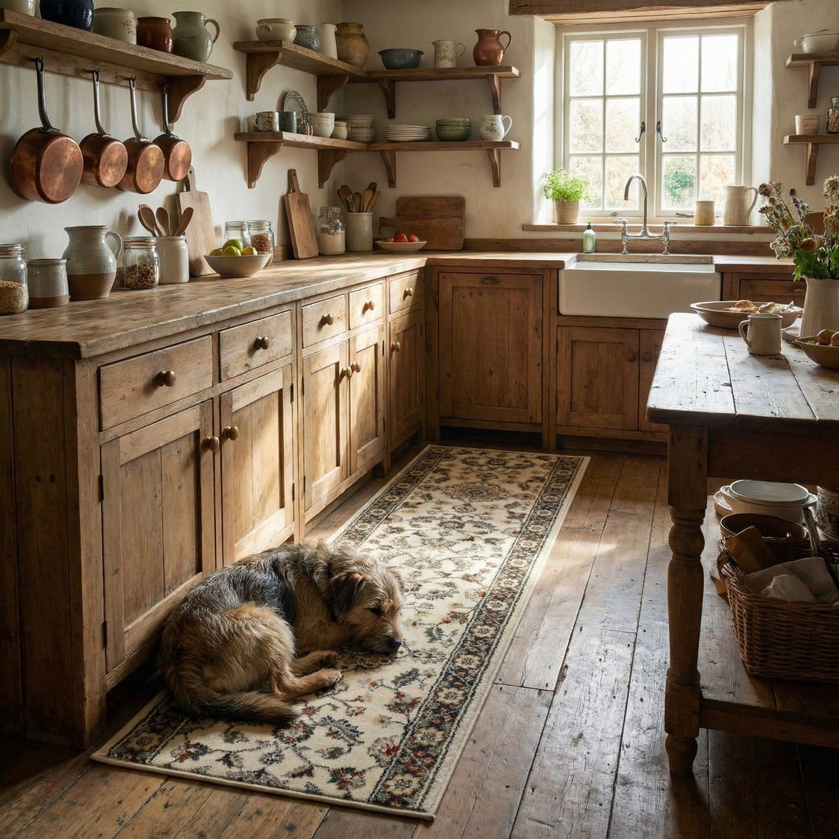 Canyon Alabaster Storm Kitchen Runner