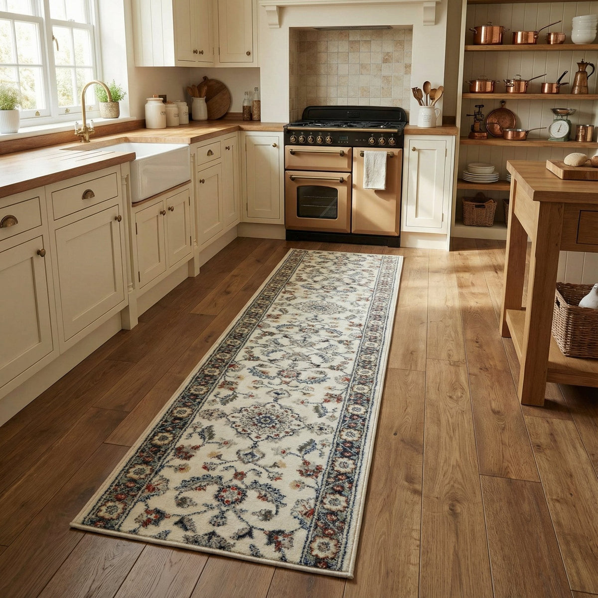 Canyon Alabaster Storm Kitchen Runner