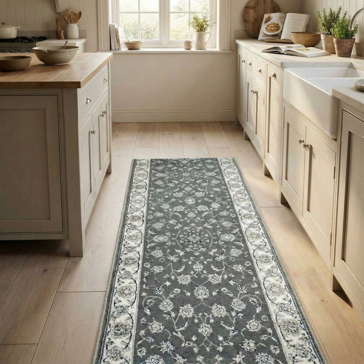 Clearwater Dove Kitchen Runner