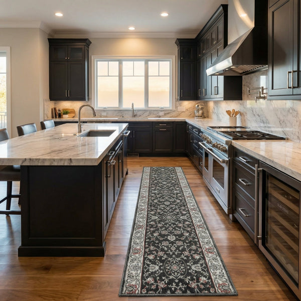 Heirloom Rockland Abbey Navajo White Kitchen Runner