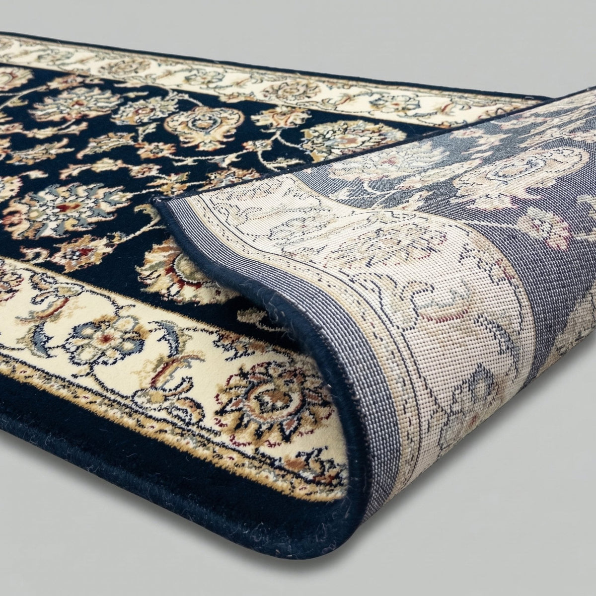 Ancient Garden Blue/Ivory 57365-3464 Hall Runner