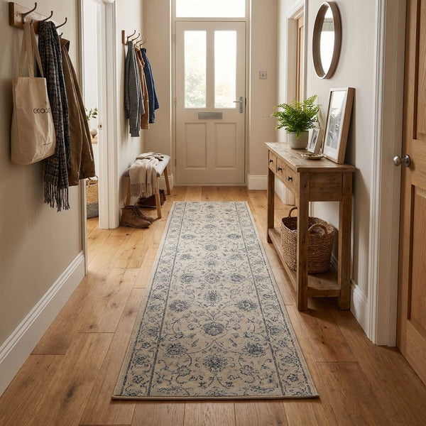 Ancient Garden Cream 57126-6666 Hall Runner