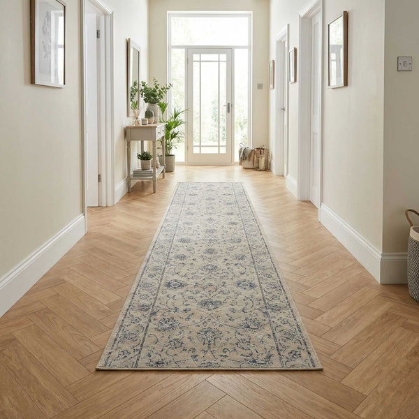 Ancient Garden Cream 57126-6666 Hall Runner