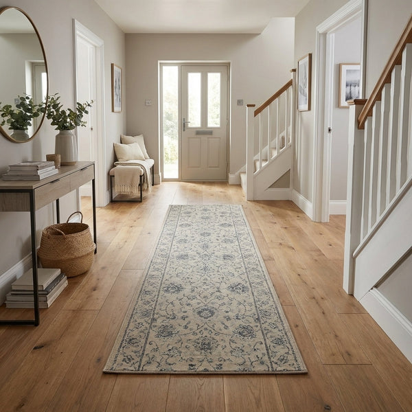 Ancient Garden Cream 57126-6666 Hall Runner