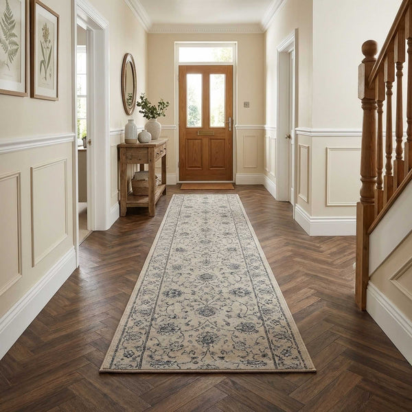 Ancient Garden Cream 57126-6666 Hall Runner