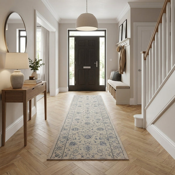 Ancient Garden Cream 57126-6666 Hall Runner