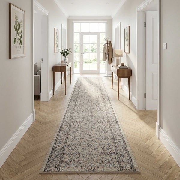 Ancient Garden Cream/Beige 57276-9295 Rug Runner