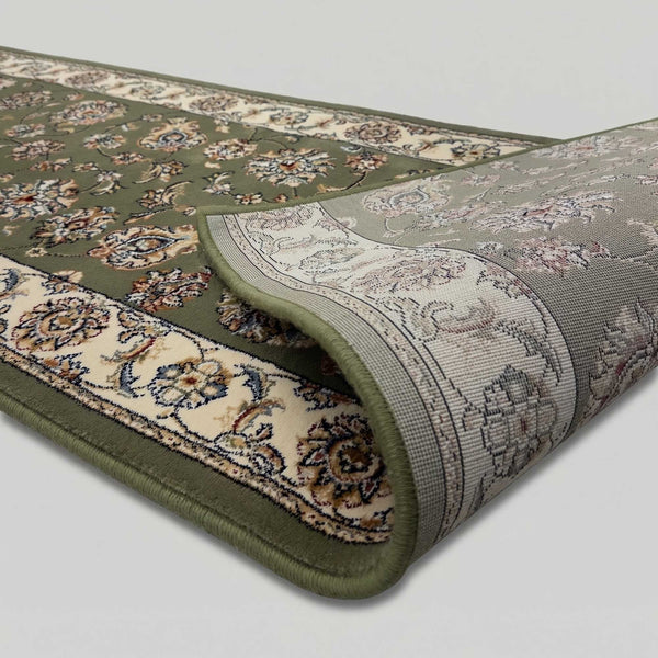 Ancient Garden Green/Ivory 57365-4464 Rug Runner