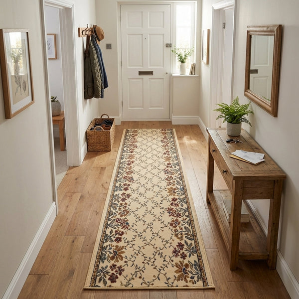Ancient Garden Ivory 57084-6464 Hall Runner
